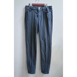 NWT $89 J Jill Boyfriend Straight Ankle Jeans Women's 6R Mid Rise Pine Green